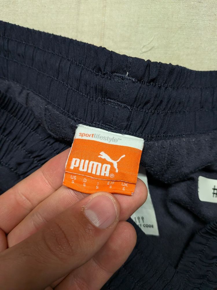Puma Track Pants Blue Joggers Streetwear imagen 5